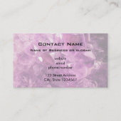 Amethyst Gemstone Image Shiny und Funkelnd Visitenkarte (Rückseite)