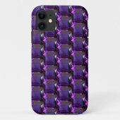 Amethyst Gemstone Lila Case-Mate iPhone Hülle (Rückseite)