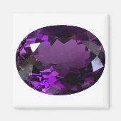 Amethyst Gemstone Magnet (Vorne)