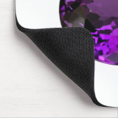 Amethyst Gemstone Mousepad (Ecke)