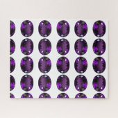 Amethyst Gemstone Puzzle (Horizontal)