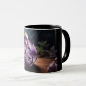 Amethyst Gemstones Schmuckstiel Tasse (VorderseiteRechts)