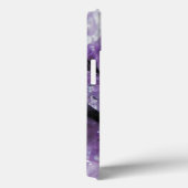 Amethyst Geode 3D iPad Gehäuse Personalize* Case-Mate iPhone Hülle (Rückseite / Rechts)