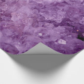 Amethyst Geode Edelstein Geschenkpapier (Ecke)