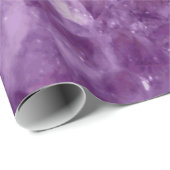 Amethyst Geode Edelstein Geschenkpapier (Rolleneckpunkt)