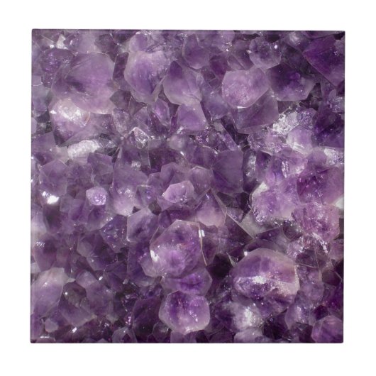 Amethyst Geode Fliese (Vorderseite)