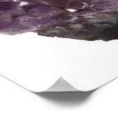 Amethyst Geode: Trinity Poster (Ecke)