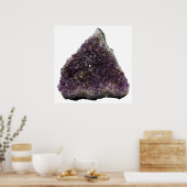 Amethyst Geode: Trinity Poster (Küche)