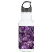 Amethyst Geode Trinkflasche (Vorderseite)
