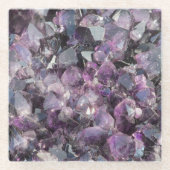 Amethyst Glasuntersetzer (Vorderseite)