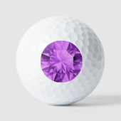 Amethyst Golfball (Vorderseite)