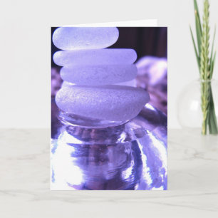 Amethyst Grußkarte Karte