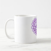 Amethyst Heart Gems Kaffeetasse (Links)
