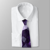 Amethyst-Heilsteincluster Krawatte (Gebunden)