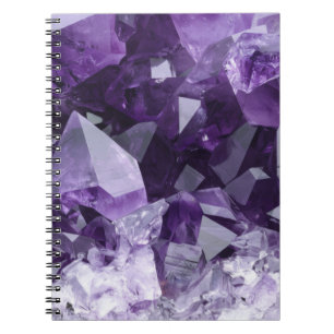 Amethyst-Heilsteincluster Notizblock