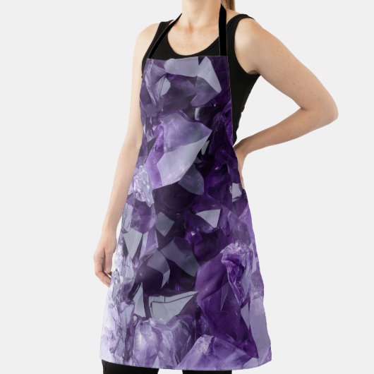 Amethyst-Heilsteincluster Schürze (InSitu)