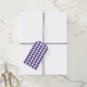 Amethyst-Herz gefüllt mit Liebe Geschenkanhänger (Mit Garn)