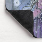 Amethyst Hexe Gothic Halloween Art Mousepad (Ecke)