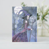 Amethyst Hexenmeister Postcard Karte (Stehend Vorderseite)