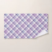 Amethyst Hues Kariert Badhandtuch Set (Handtuch)