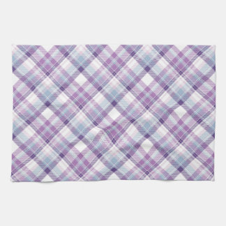 Amethyst Hues Kariert Geschirrtuch