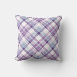 Amethyst Hues Kariert Kissen