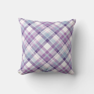 Amethyst Hues Kariert Kissen