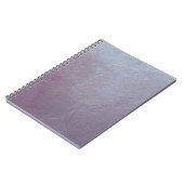 Amethyst Ice Abstrakt Art Notizblock (Linke Seite)