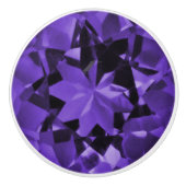 Amethyst Illusion Keramikknauf (Vorderseite)