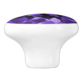 Amethyst Illusion Keramikknauf (Seitenansicht)