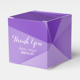 Amethyst Jewel Tones Gastgeschenk Hochzeit Boxes Geschenkschachtel