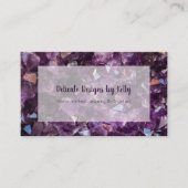 Amethyst Jewelry Designer Visitenkarte (Vorderseite)