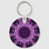 Amethyst Kaleidoskop Schlüsselanhänger (Vorderseite)