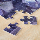 Amethyst Kristallgruppe Puzzle (Seite)
