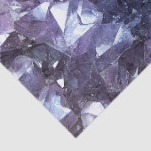 Amethyst Kristallgruppe Seidenpapier (Ausschnitt)