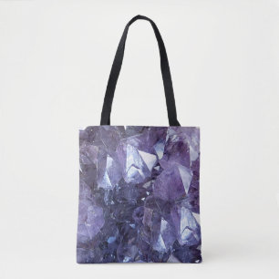 Amethyst Kristallgruppe Tasche