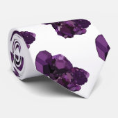 Amethyst-Kristallstein-Krawatte Krawatte (Gerollt)