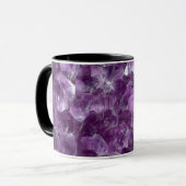 Amethyst KristallTasse Tasse (Vorderseite Links)