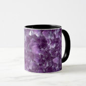 Amethyst KristallTasse Tasse (VorderseiteRechts)