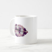 Amethyst-Kuss Kaffeetasse (Vorderseite Links)