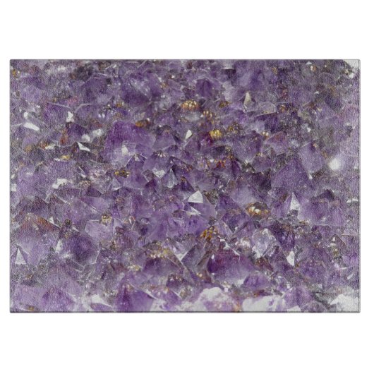 Amethyst Light Lila Stone Cutting board Schneidebrett (Vorderseite)