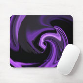 Amethyst Lila Abstrakt Heart Mousepad (Mit Mouse)
