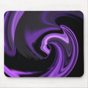 Amethyst Lila Abstrakt Heart Mousepad