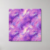 Amethyst Lila Crystal Gel Textur Leinwanddruck (Vorderseite)