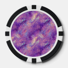 Amethyst Lila Crystal Gel Textur Pokerchips