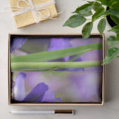 Amethyst Lila Irises Seidenpapier (Geschenk)