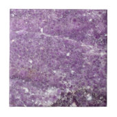 Amethyst - Lila Kristall Fliese (Vorderseite)