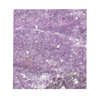 Amethyst - Lila Kristall Notizblock