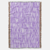 Amethyst Lila-Pelzmuster Decke (Vorderseite Vertikal)