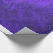 Amethyst Lila Velvet Wrapping Paper Geschenkpapier (Ecke)